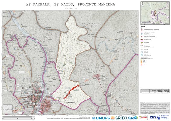 Comprehensive Dtp1: Kampala, Kailo, Kindu, Maniema, COD (2025)