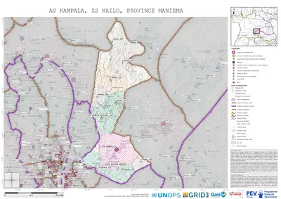 Microplanning: Kampala, Kailo, Kindu, Maniema, COD (2024)