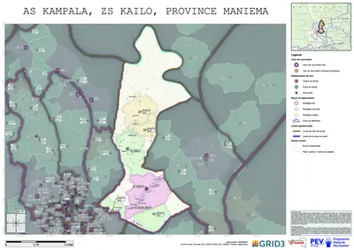 Microplanning: Kampala, Kailo, Kindu, Maniema, COD (2026)