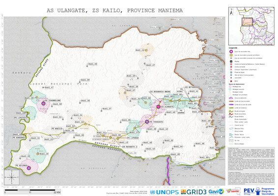 Microplanning: Ulangate, Kailo, Kindu, Maniema, COD (2024)