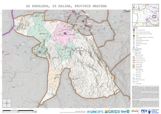 Microplanning: Kakaleka, Kalima, Kindu, Maniema, COD (2024)