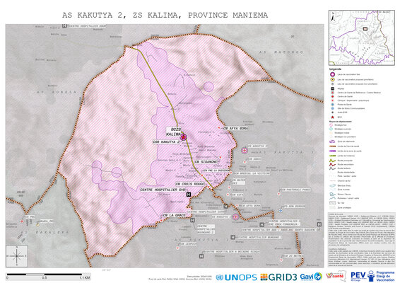Microplanning: Kakutya-2, Kalima, Kindu, Maniema, COD (2024)