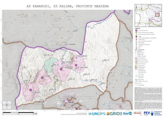 Microplanning: Kamakozi, Kalima, Kindu, Maniema, COD (2024)