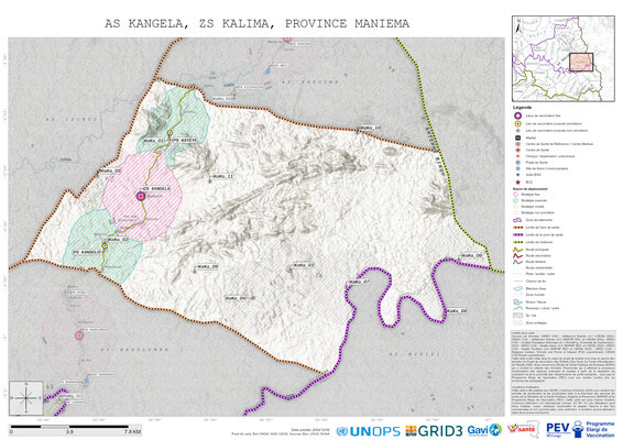 Microplanning: Kangela, Kalima, Kindu, Maniema, COD (2024)