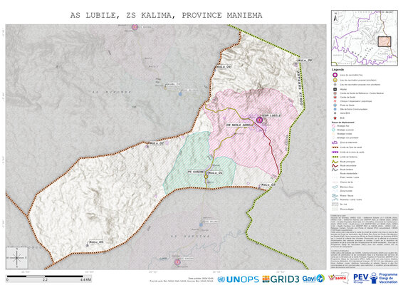 Microplanning: Lubile, Kalima, Kindu, Maniema, COD (2024)