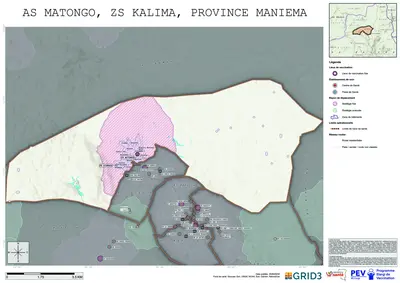 Microplanning: Matongo, Kalima, Kindu, Maniema, COD (2026)