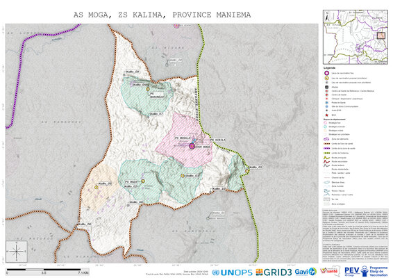 Microplanning: Moga, Kalima, Kindu, Maniema, COD (2024)