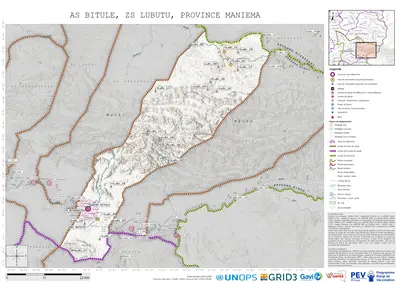 Microplanning: Bitule, Lubutu, Kindu, Maniema, COD (2024)