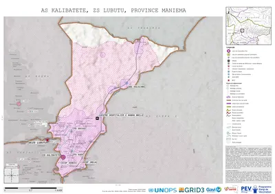 Microplanning: Kalibatete, Lubutu, Kindu, Maniema, COD (2024)