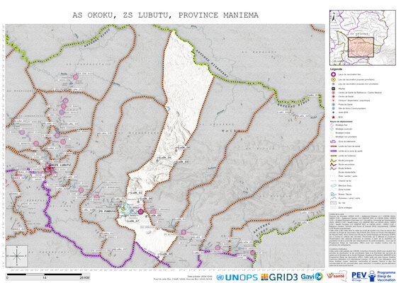 Microplanning: Okoku, Lubutu, Kindu, Maniema, COD (2024)
