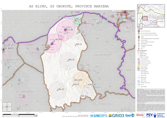 Microplanning: Elimu, Obokote, Kindu, Maniema, COD (2024)