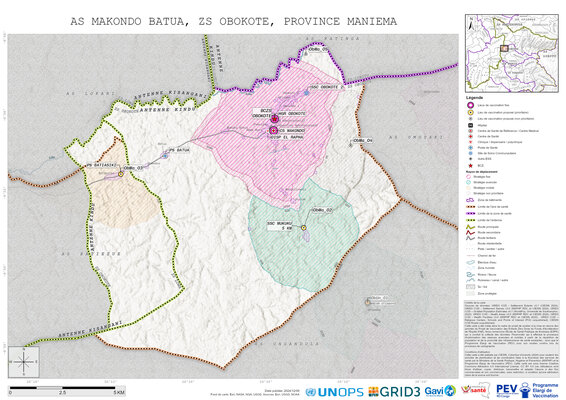 Microplanning: Makondo-Batua, Obokote, Kindu, Maniema, COD (2024)