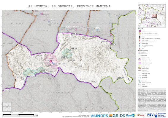 Microplanning: Ntufia, Obokote, Kindu, Maniema, COD (2024)