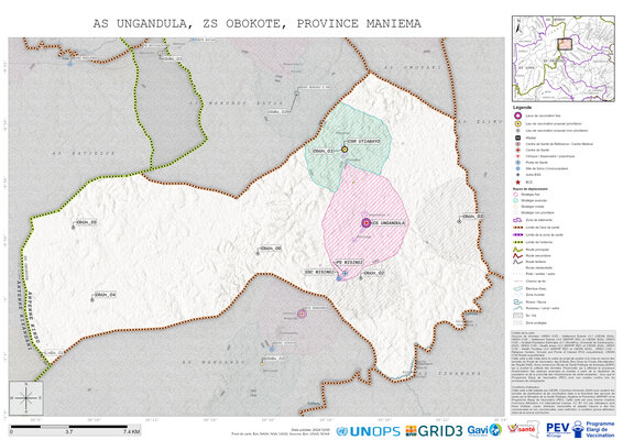 Microplanning: Ungandula, Obokote, Kindu, Maniema, COD (2024)