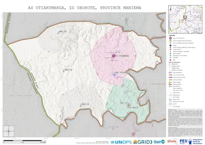 Microplanning: Utiakumanga, Obokote, Kindu, Maniema, COD (2024)