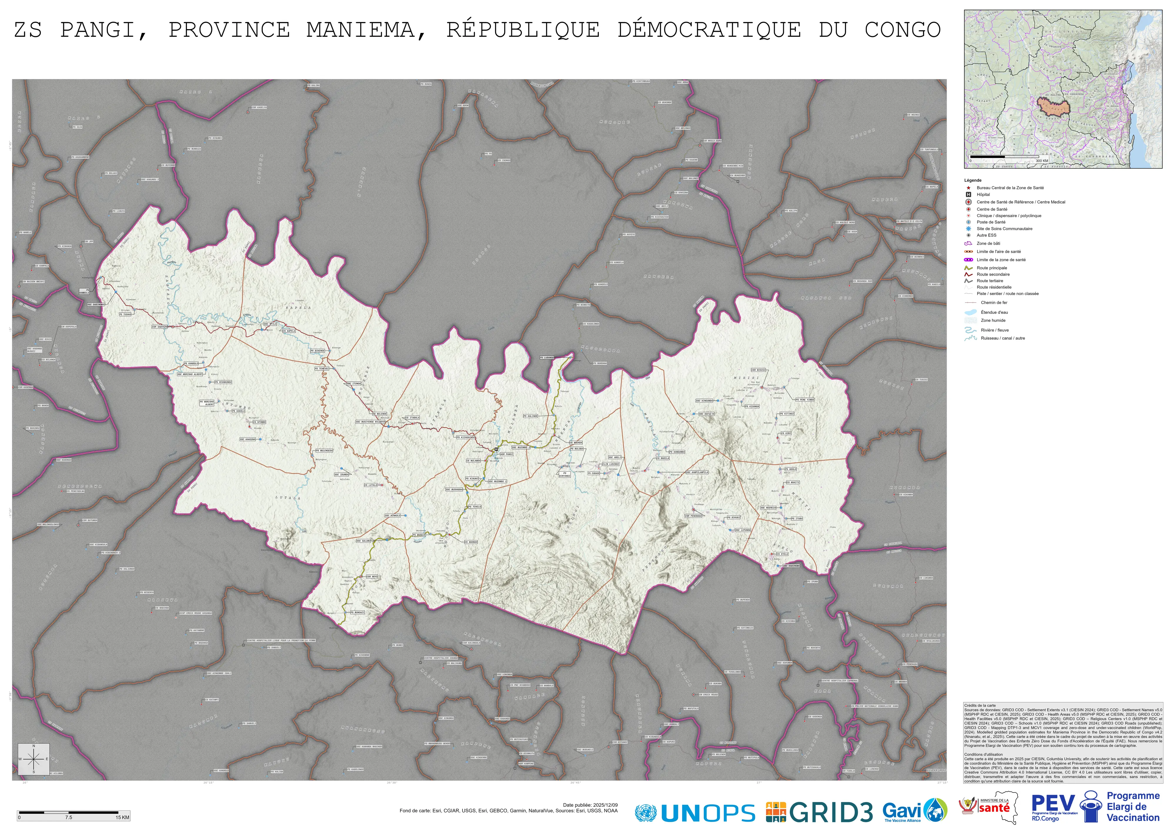 Reference: Pangi, Kindu, Maniema, COD (2025)