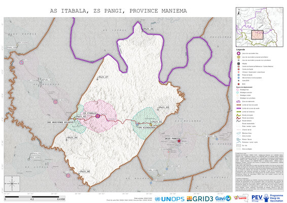 Microplanning: Itabala, Pangi, Kindu, Maniema, COD (2024)