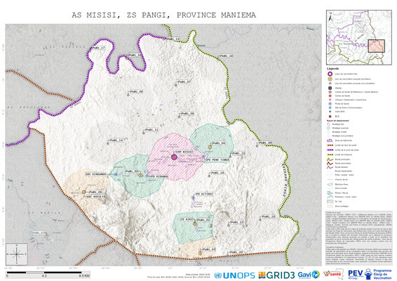 Microplanning: Misisi, Pangi, Kindu, Maniema, COD (2024)