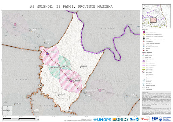 Microplanning: Mulende, Pangi, Kindu, Maniema, COD (2024)