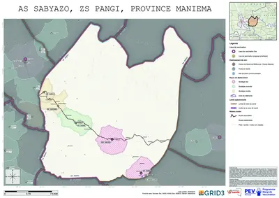 Microplanning: Sabyazo, Pangi, Kindu, Maniema, COD (2026)