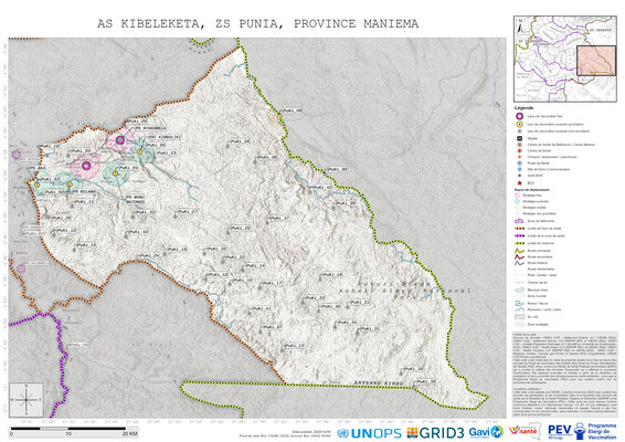 Microplanning: Kibeleketa, Punia, Kindu, Maniema, COD (2024)
