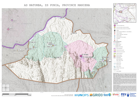 Microplanning: Matumba, Punia, Kindu, Maniema, COD (2024)