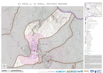 Microplanning: Punia-2, Punia, Kindu, Maniema, COD (2024)