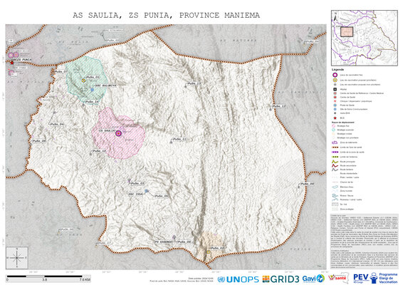 Microplanning: Saulia, Punia, Kindu, Maniema, COD (2024)