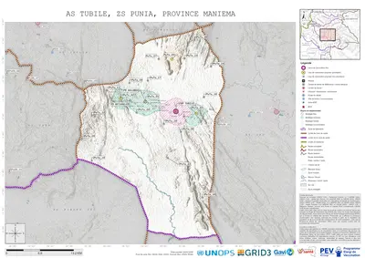 Microplanning: Tubile, Punia, Kindu, Maniema, COD (2024)