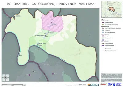 Microplanning: Omauwa, Obokote, Lubutu, Maniema, COD (2026)