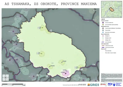 Microplanning: Tshamaka, Obokote, Lubutu, Maniema, COD (2026)