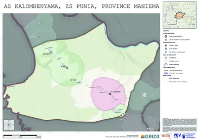 Microplanning: Kalombenyama, Punia, Lubutu, Maniema, COD (2026)