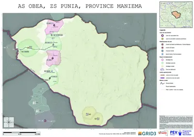 Microplanning: Obea, Punia, Lubutu, Maniema, COD (2026)