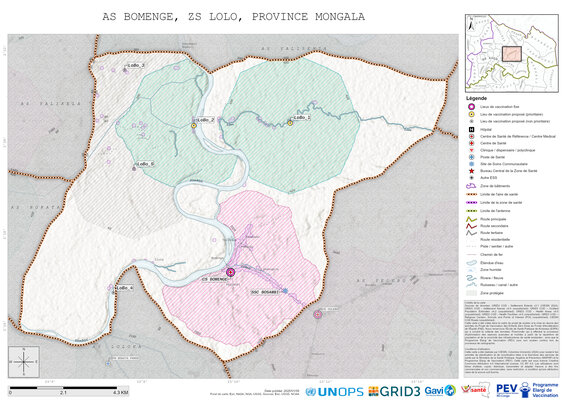 Microplanning: Bomenge, Lolo, Bumba, Mongala, COD (2025)