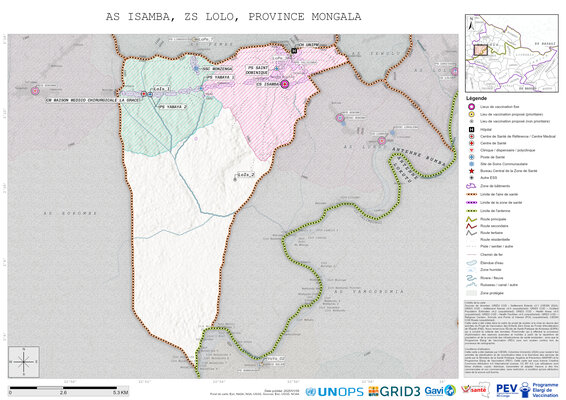 Microplanning: Isamba, Lolo, Bumba, Mongala, COD (2025)