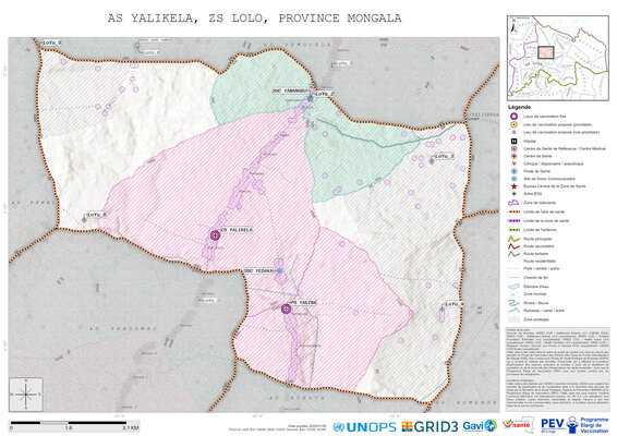 Microplanning: Yalikela, Lolo, Bumba, Mongala, COD (2025)