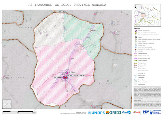 Microplanning: Yandombo, Lolo, Bumba, Mongala, COD (2025)