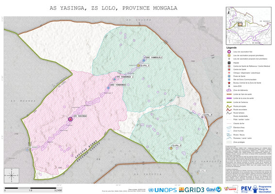 Microplanning: Yasinga, Lolo, Bumba, Mongala, COD (2025)
