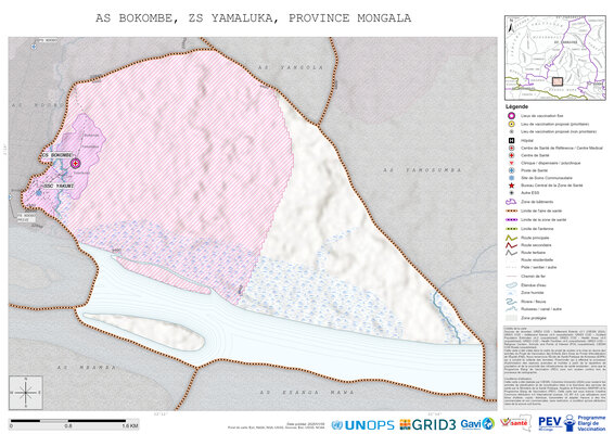 Microplanning: Bokombe, Yamaluka, Bumba, Mongala, COD (2025)
