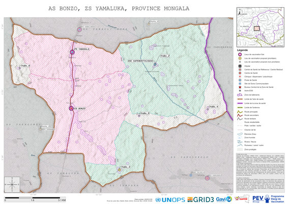 Microplanning: Bonzo, Yamaluka, Bumba, Mongala, COD (2025)