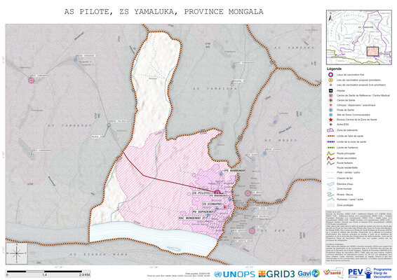 Microplanning: Pilote, Yamaluka, Bumba, Mongala, COD (2025)