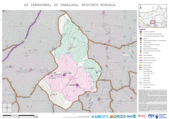Microplanning: Yaengomba, Yamaluka, Bumba, Mongala, COD (2025)