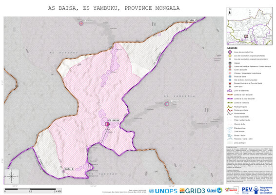Microplanning: Baisa, Yambuku, Bumba, Mongala, COD (2025)
