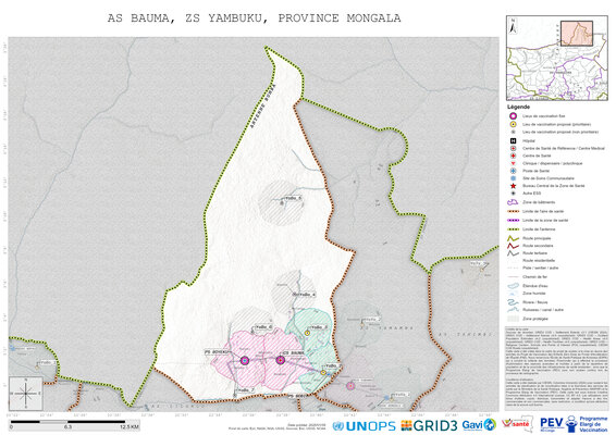 Microplanning: Bauma, Yambuku, Bumba, Mongala, COD (2025)