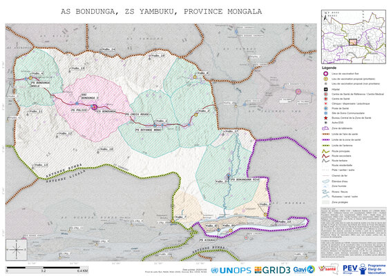 Microplanning: Bondunga, Yambuku, Bumba, Mongala, COD (2025)