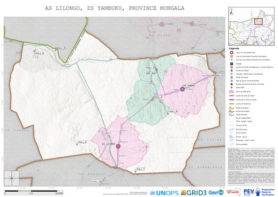 Microplanning: Lilongo, Yambuku, Bumba, Mongala, COD (2025)