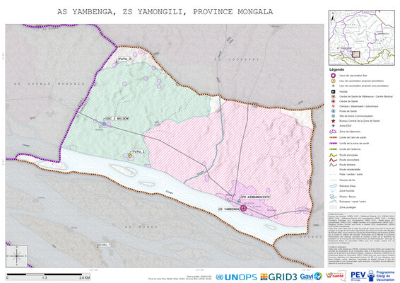 Microplanning: Yambenga, Yamongili, Bumba, Mongala, COD (2025)