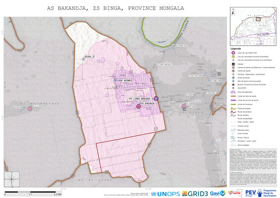 Microplanning: Bakandja, Binga, Lisala, Mongala, COD (2025)