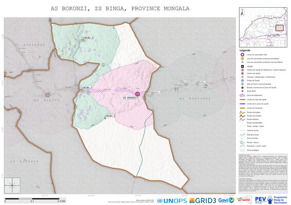 Microplanning: Bokonzi, Binga, Lisala, Mongala, COD (2025)