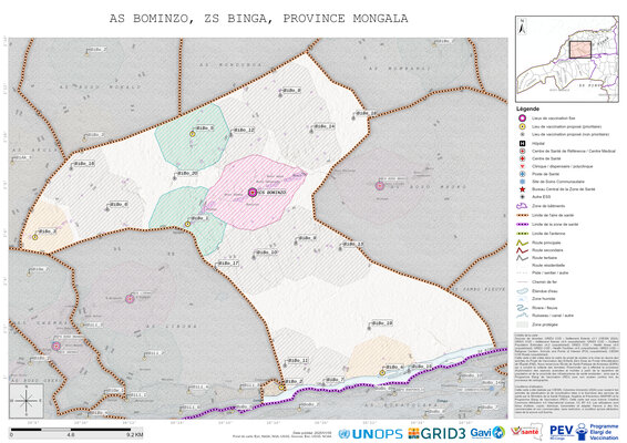 Microplanning: Bominzo, Binga, Lisala, Mongala, COD (2025)